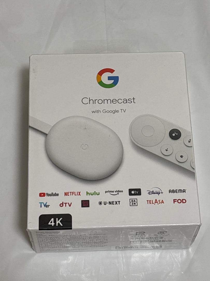 【新品】Chromecast with Google TV 4K