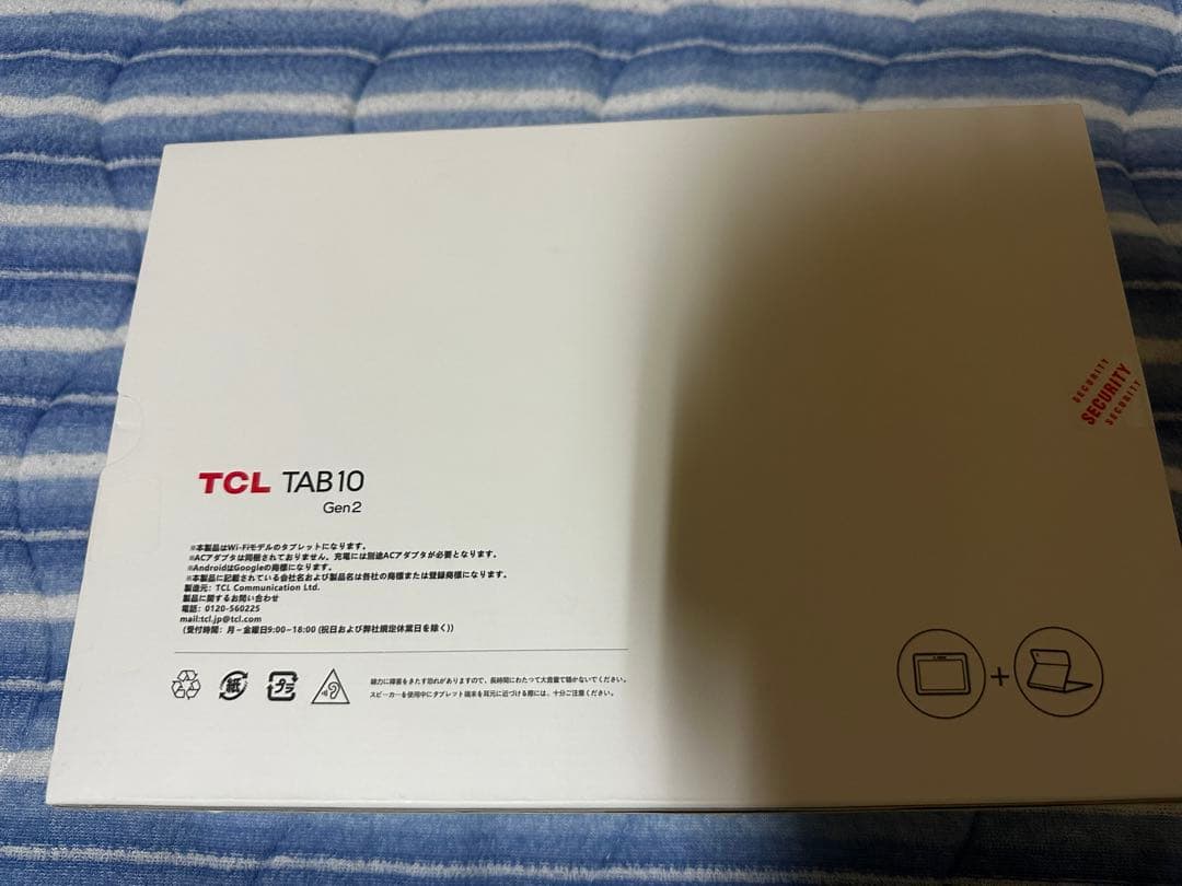 TCL TAB 10 Gen2 10インチタブレット