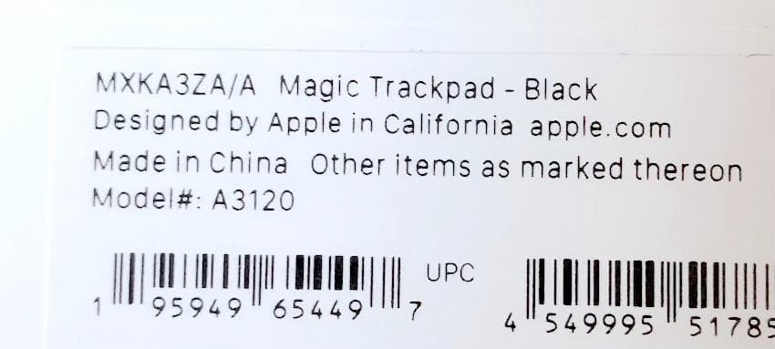 極上優良品｜最新｜USB-C｜ブラック｜Apple｜Magic Trackpad