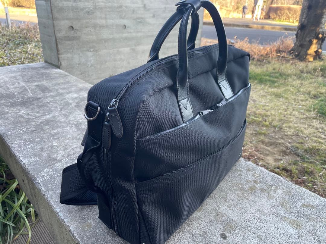 【美品】WONDER BAGGAGEビジネスバッグ　3way ブラック