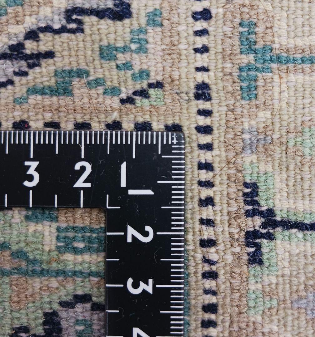 Y2741 パキスタン絨毯 ウール 手織り 大判150×242㎝ トライバルラグ