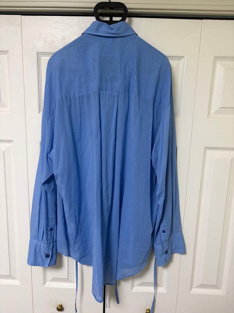 トップス SOSHIOTSUKI 23SS KIMONO BREASTED SHIRT