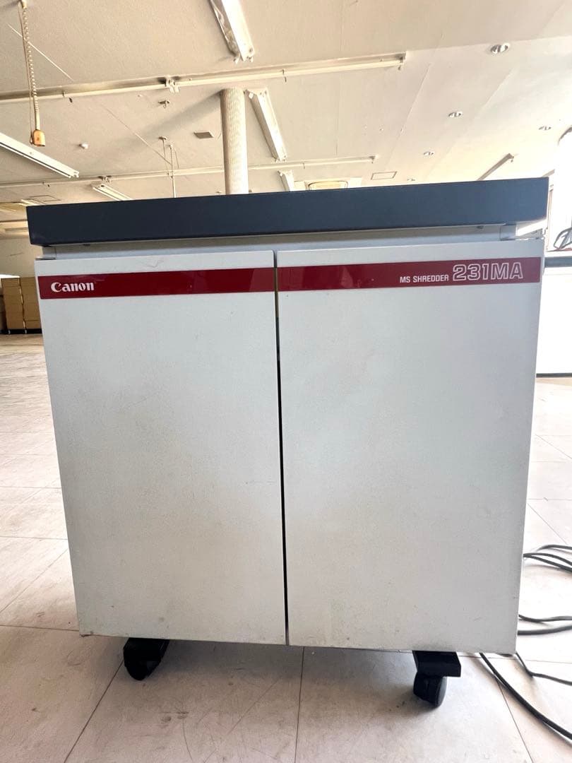 Canon(明光商会) MSシュレッダー 231MA 業務用ワンクロスカット