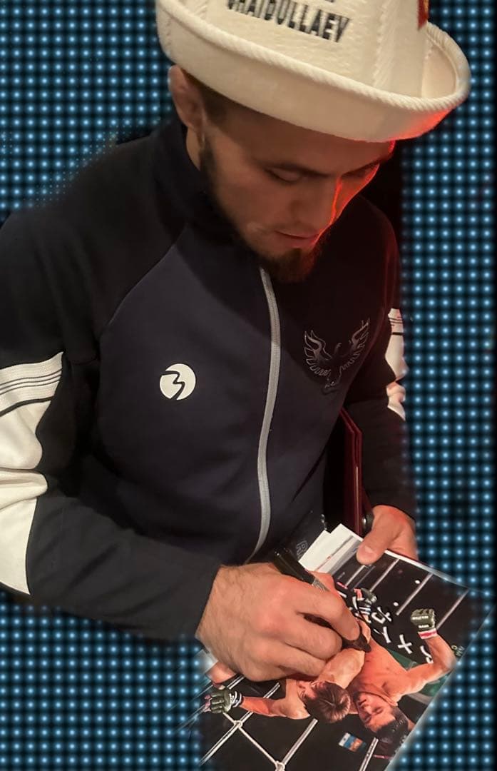 RIZIN シェイドゥラエフ　直筆サイン　朝倉未来 RIZIN師走の超強者祭り