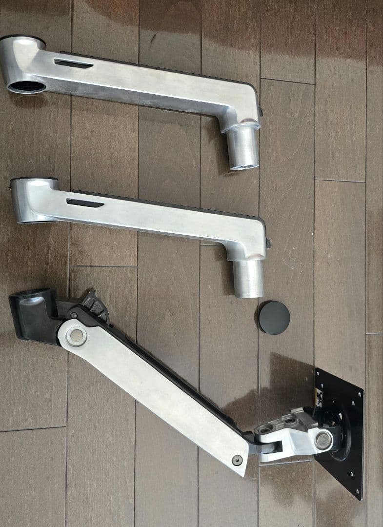 エルゴトロンLX　モニターアーム　延長付き
