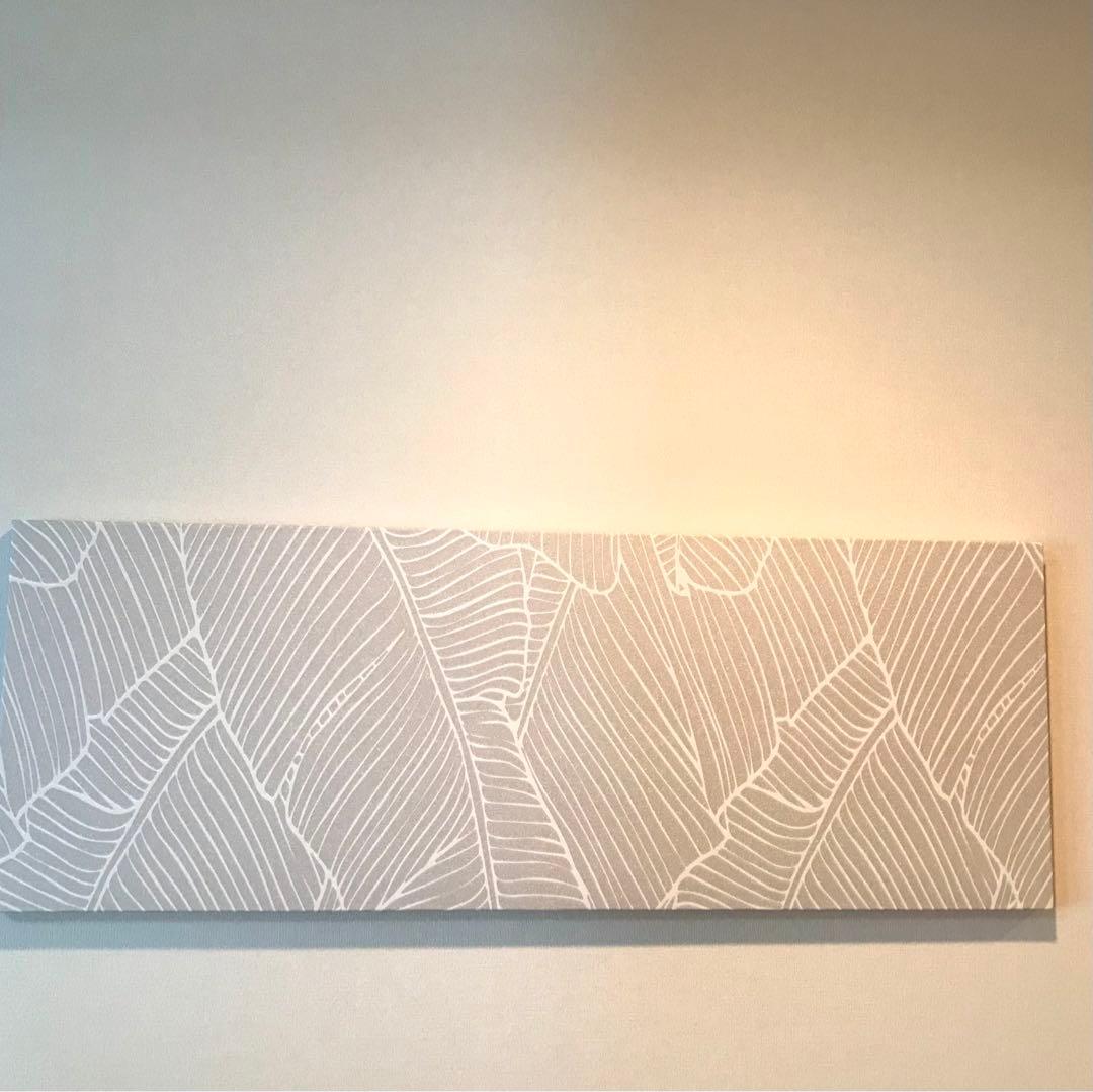 インテリアパネル ボタニカル柄ゴールド70☆インテリア雑貨 壁飾り アート 絵画