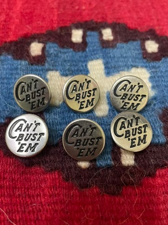 1950’s CAN'T BUST EM ボタン 6個セット ヴィンテージ