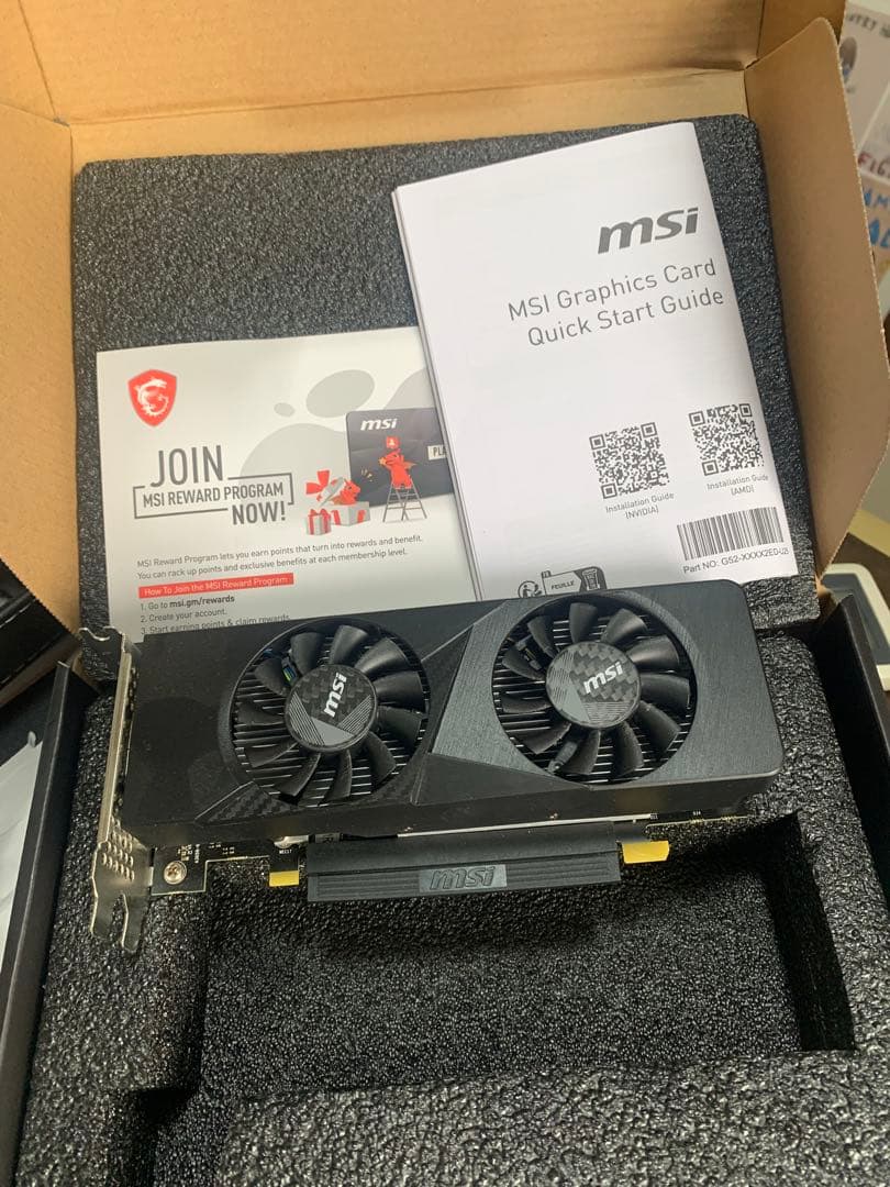 グラフィックボード・グラボ・ビデオカード GeForce RTX 3050 LP 6G OC MSI