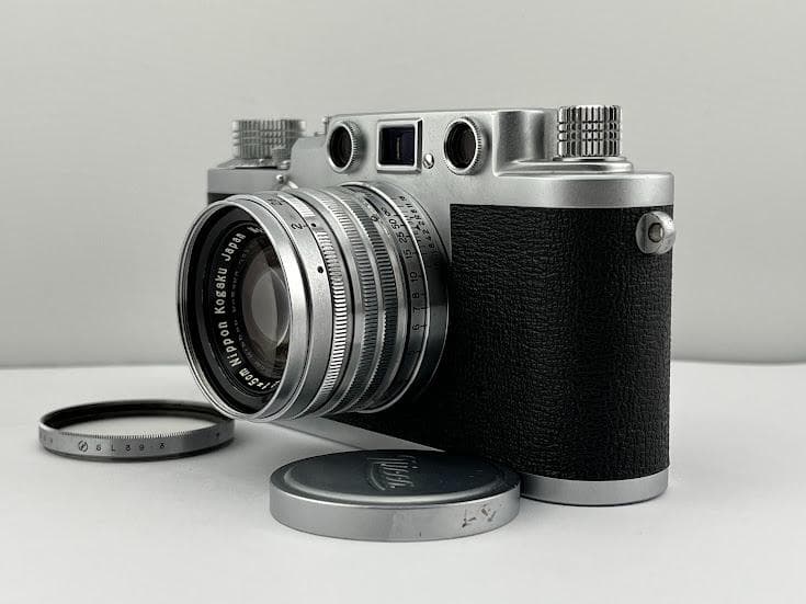 ★極上美品の訳アリ★ NICCA 3-F型＋NIKKOR-H.C 50mm F2