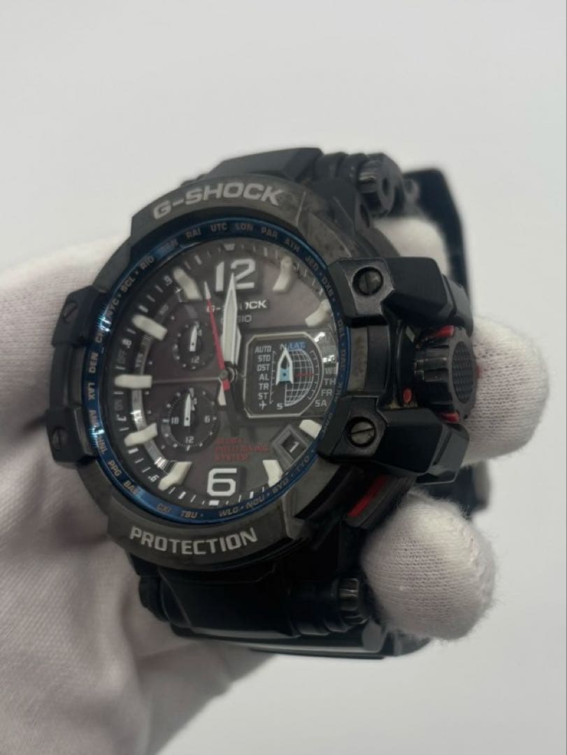 G-SHOCK GPS電波ソーラー GPW-1000 ブラック ブルー