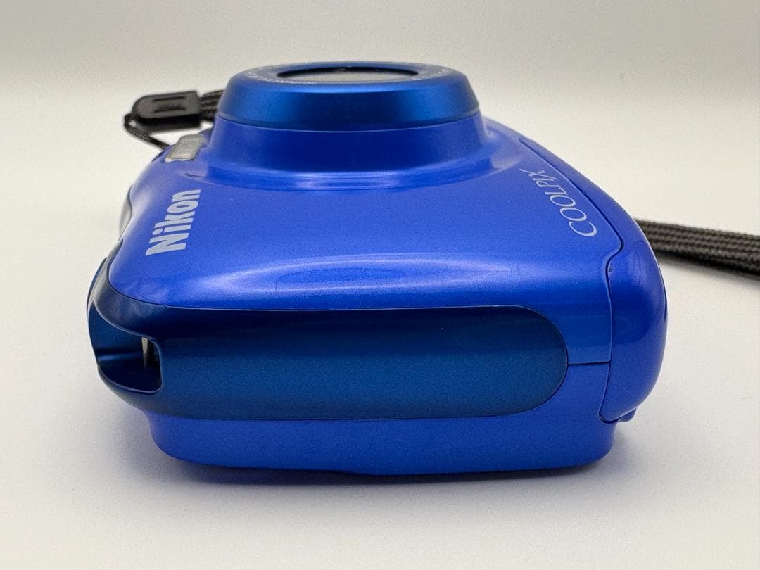 【美品】　Nikon COOLPIX W100 青　デジカメ　箱付　SDカード付