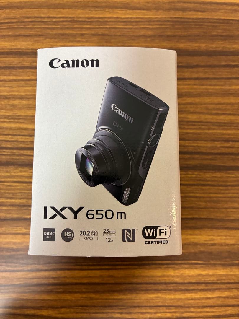 Canon IXY 650 m コンパクトデジタルカメラ　ブラック