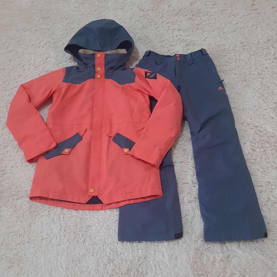 美品　BURTON バートン ジュニア　女の子　　セットアップ　スノーウェア