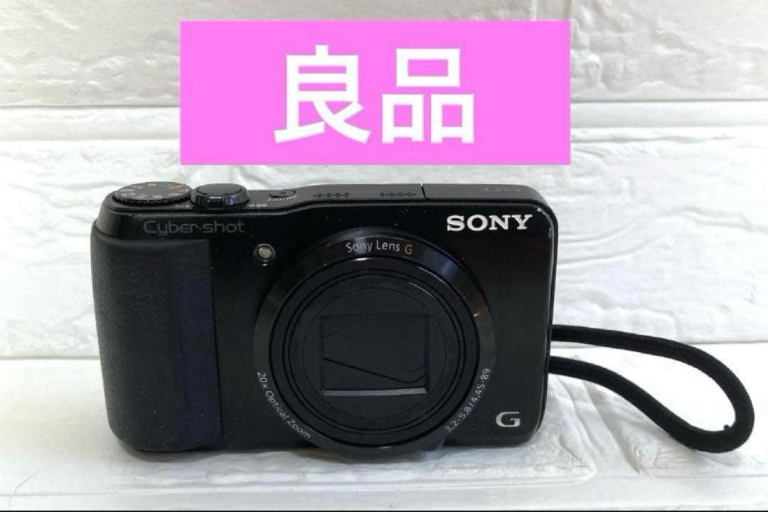 動作品✨ デジカメ SONY DSC-HX30V ブラック Wi-Fi 高画質