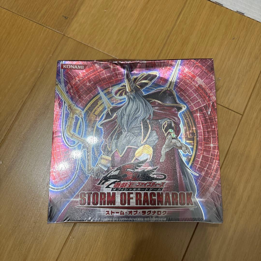 遊戯王OCG STORM OF RAGNAROK 未開封　BOX