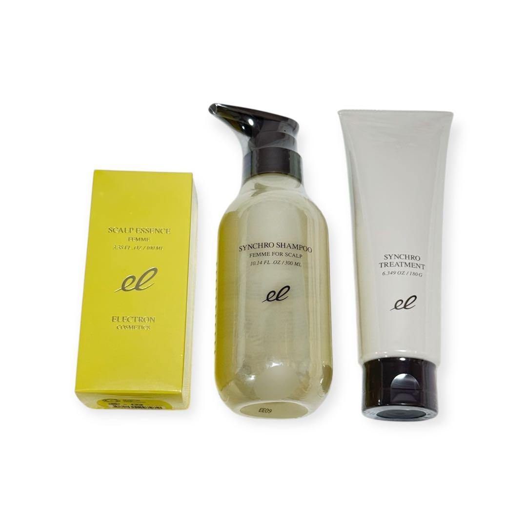 エレクトロン シンクロシャンプー シンクロトリートメント 薬用スカルプエッセンス