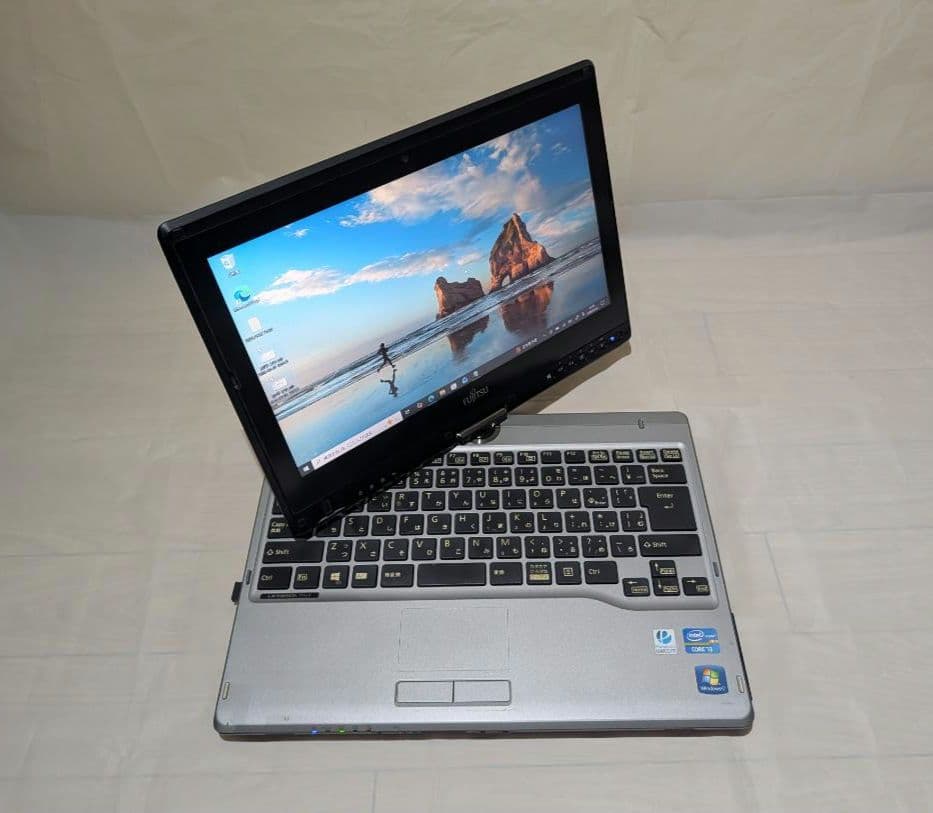 富士通　LIFEBOOK T732/F 2in1 ノートPC タッチパネル