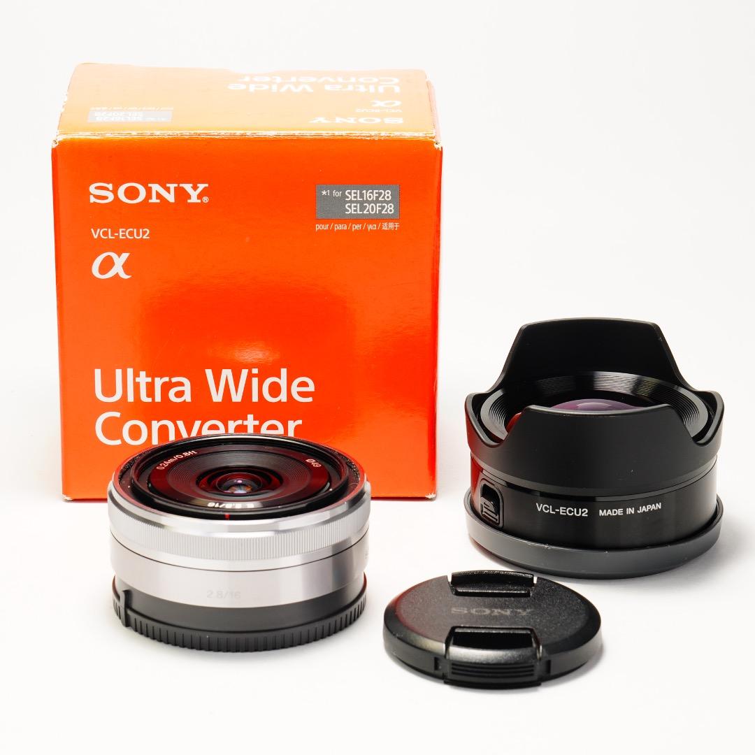 SEL16F28 + VCL-ECU2 超広角レンズセット α6000対応