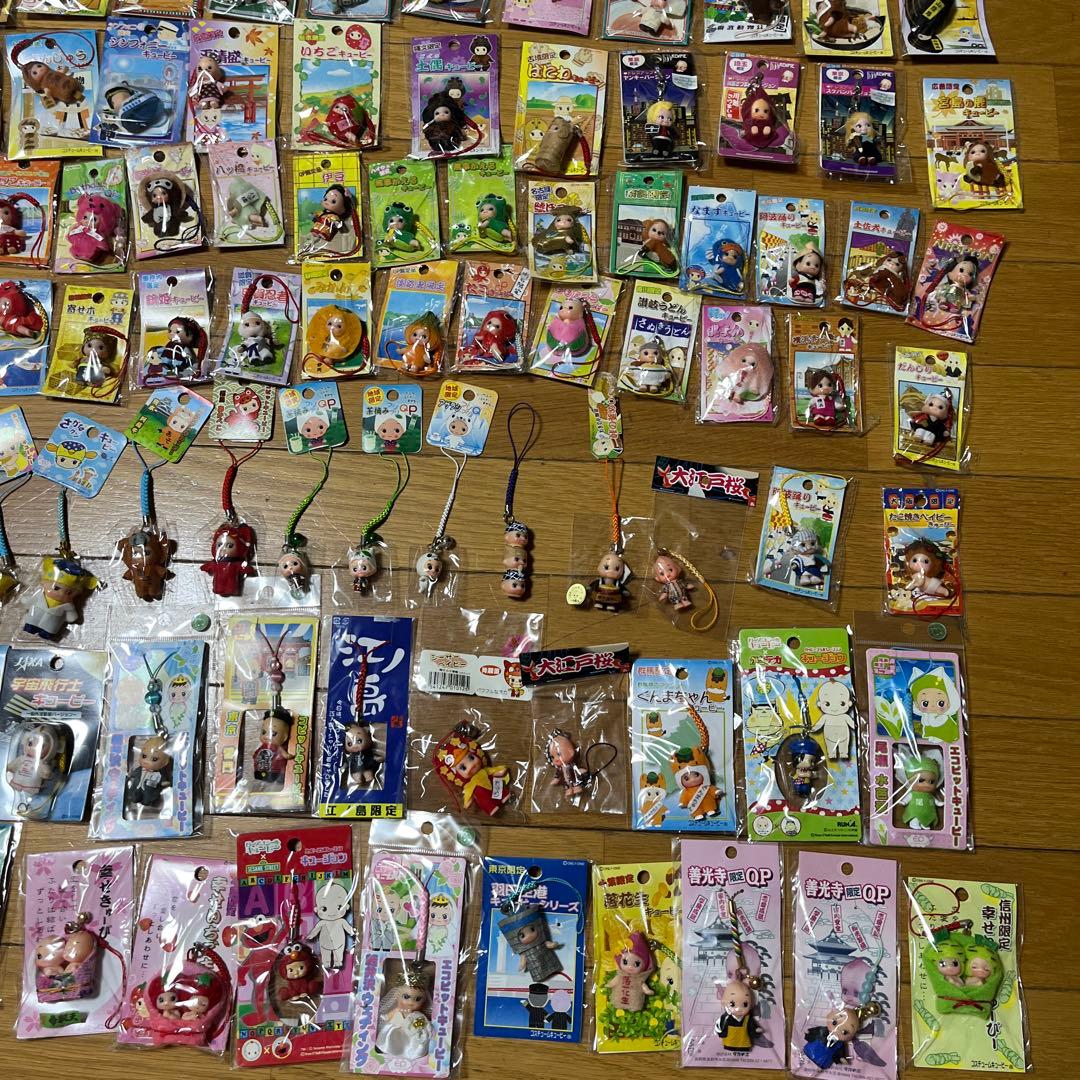 ご当地キューピーストラップセット 111個 まとめ売り