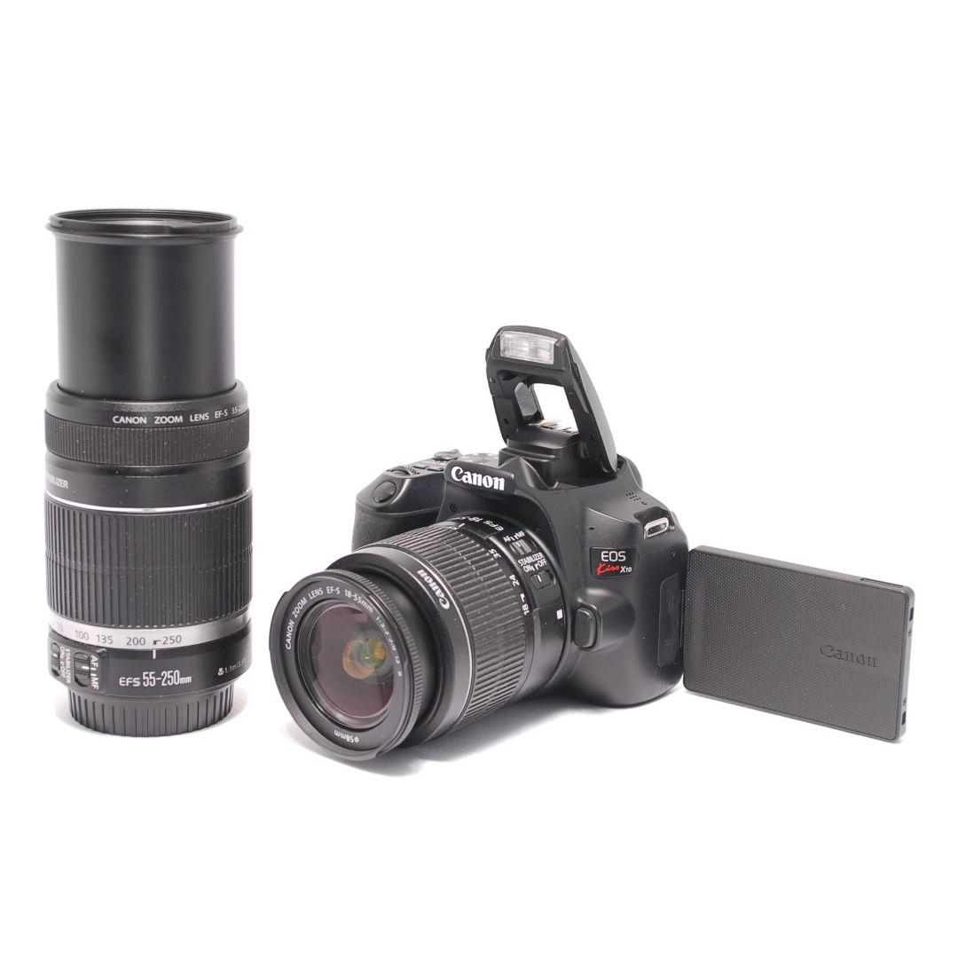 ❤即購入1000円OFF❤Canon Kiss X10 手ブレ補正 ダブルレンズ