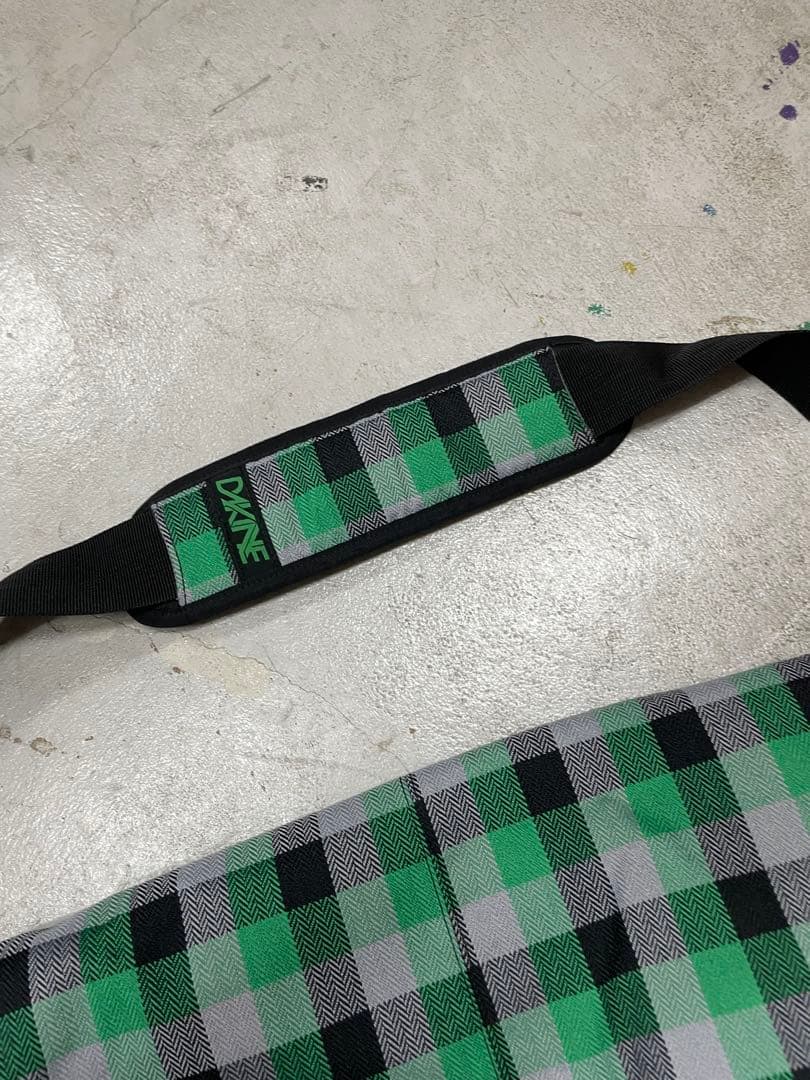 90s DAKINE ダカイン　メッセンジャーバック　チェック　y2k 緑　黒