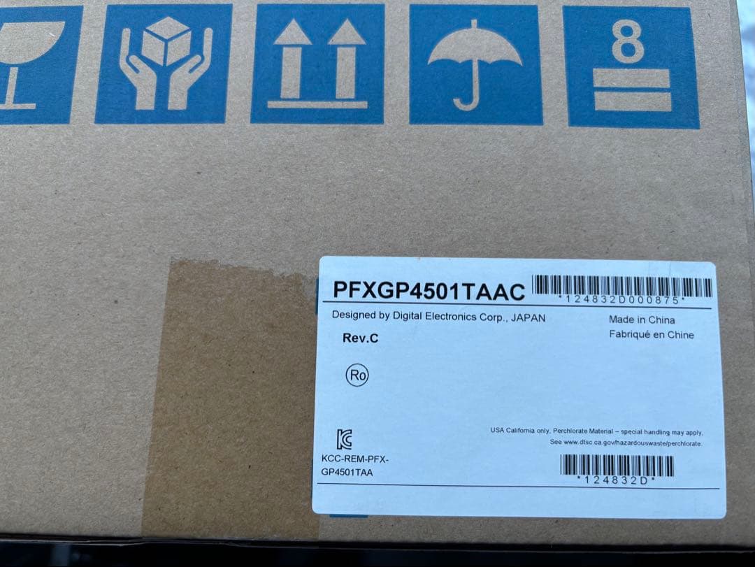 Pro-face タッチパネル　PFXGP4501TAAC