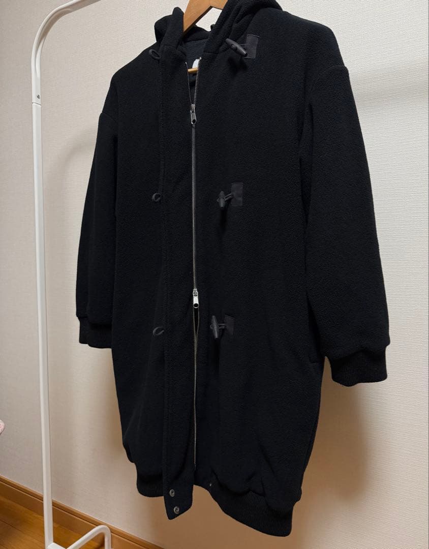 MM6 フリースダッフルジャケット