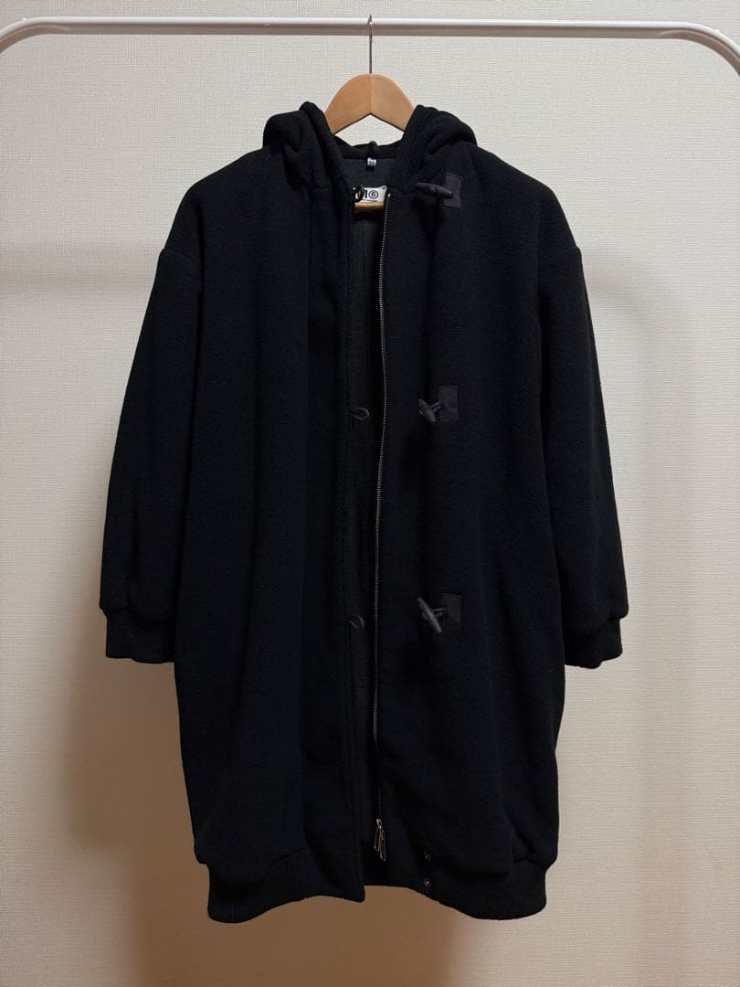 MM6 フリースダッフルジャケット