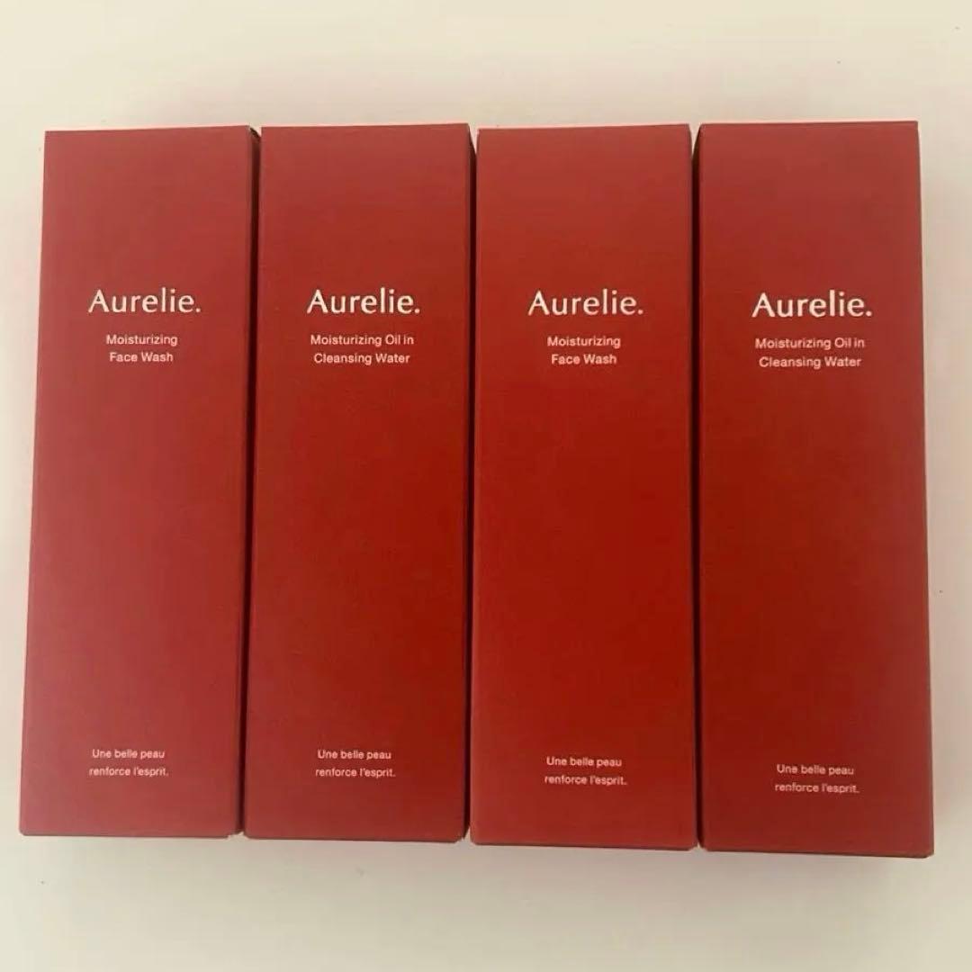 Aurelia. オレリー　洗顔 クレンジング 4本セット