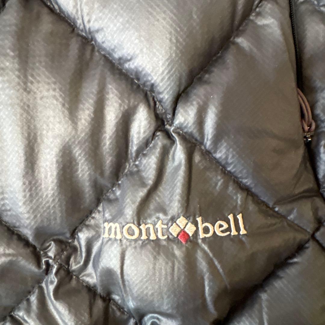 モンベル　ライトアルパインパーカ　フーディ　ダウン　黒　レディースS
