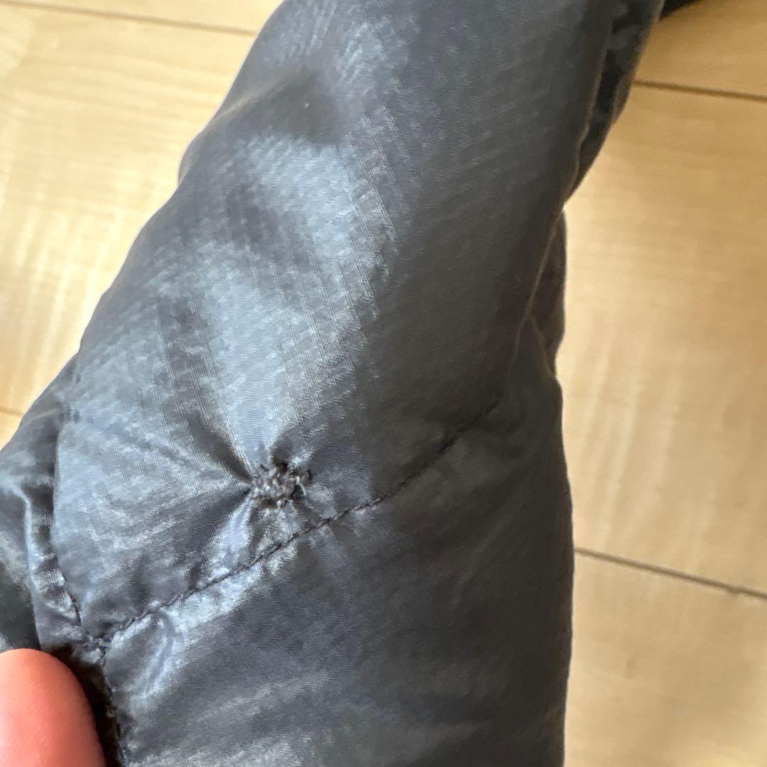 モンベル　ライトアルパインパーカ　フーディ　ダウン　黒　レディースS