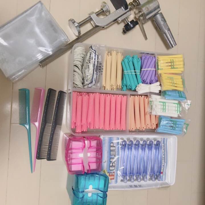 美容国家試験道具