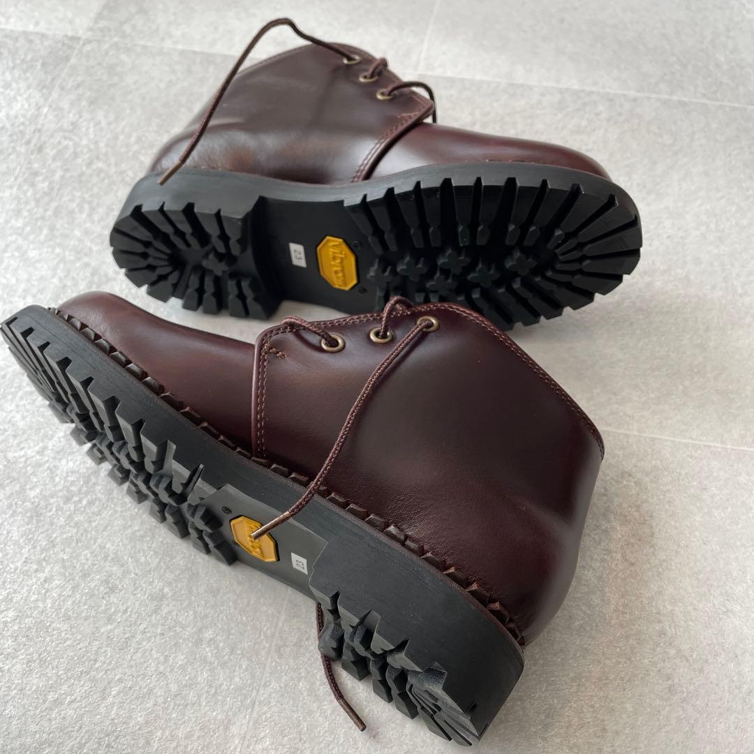 安藤製靴　FUNCTION PULSE ブラウン ショートブーツ　新品未使用