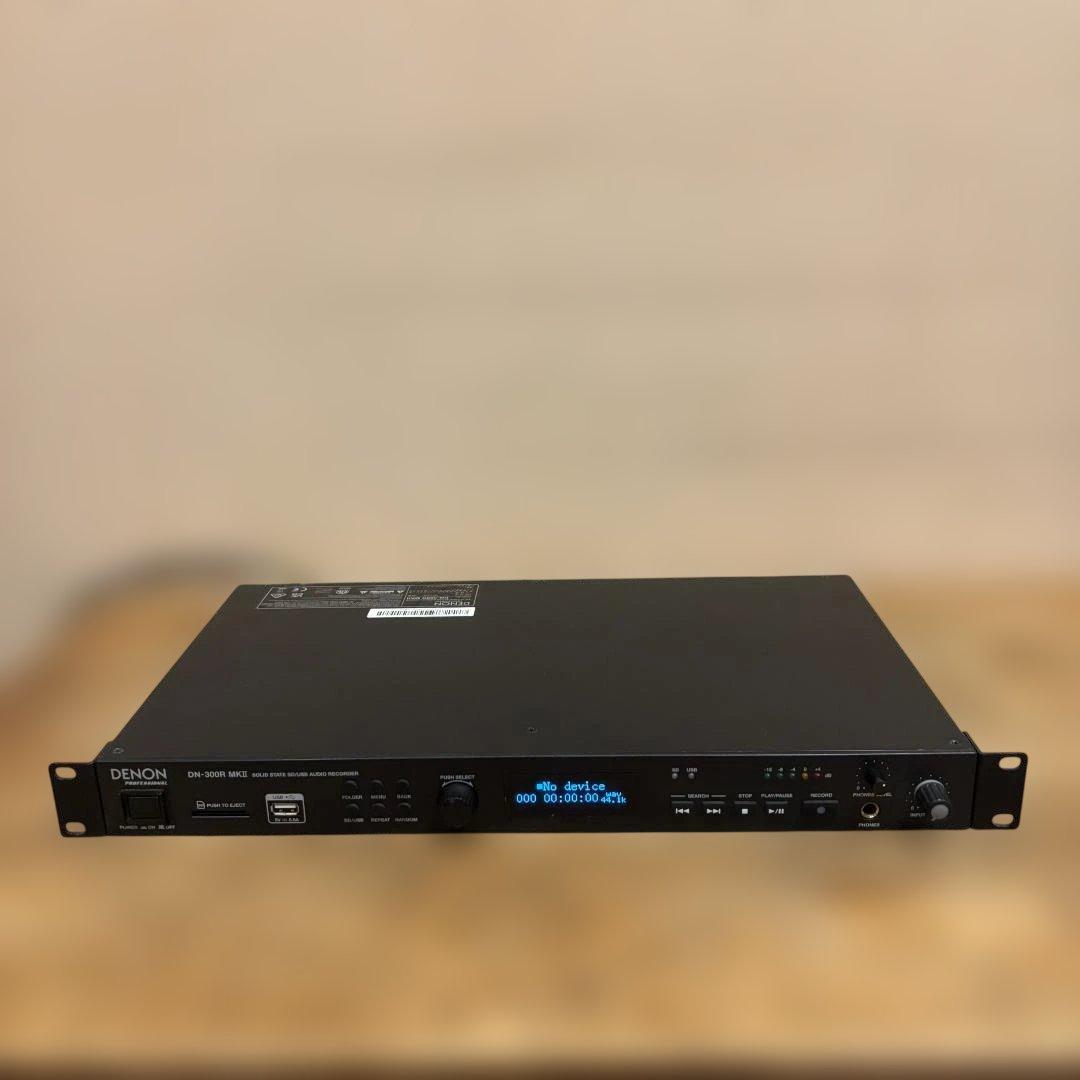 DENON DN-300R MKⅡ SD/USB対応　メディアレコーダー
