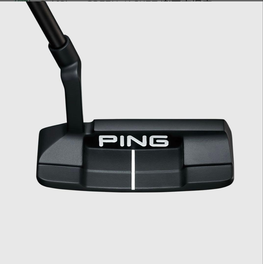 PING パター 黒ヘッドカバー付き