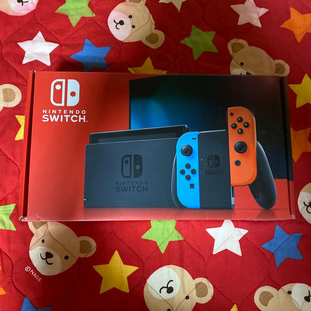 Nintendo Switch 本体 青 オレンジ Joy-Con