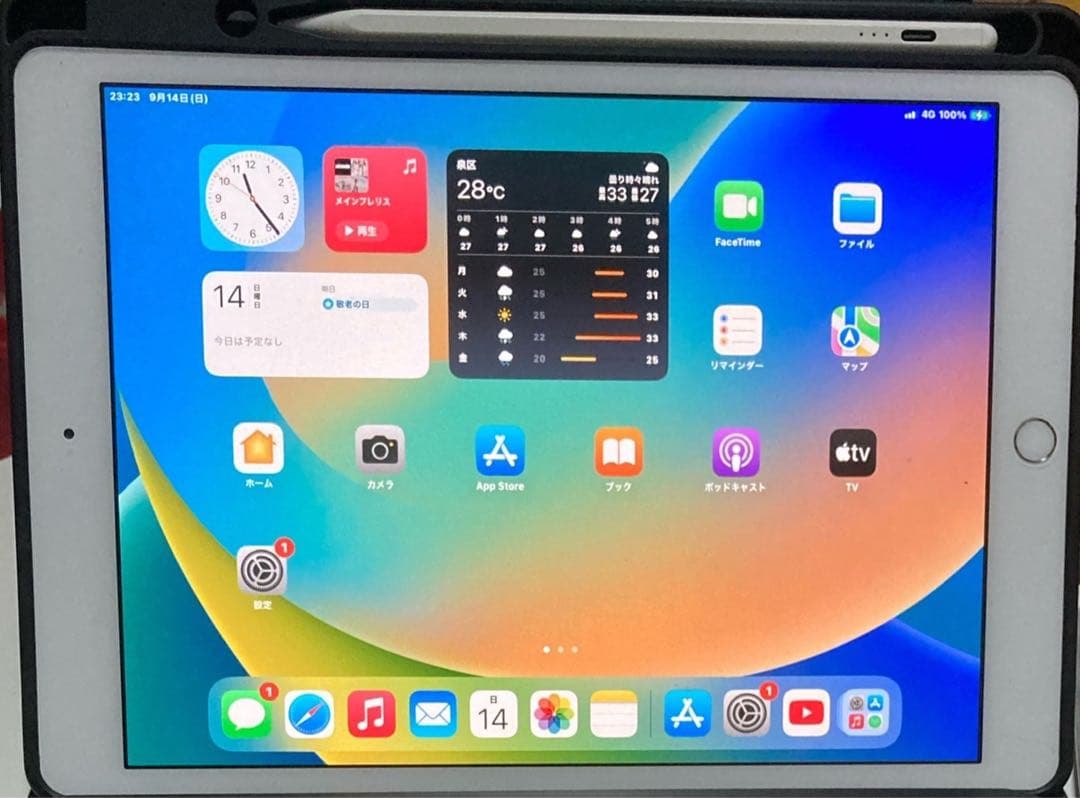Apple iPad 第七世代 Simフリー 32GB シルバー 本体