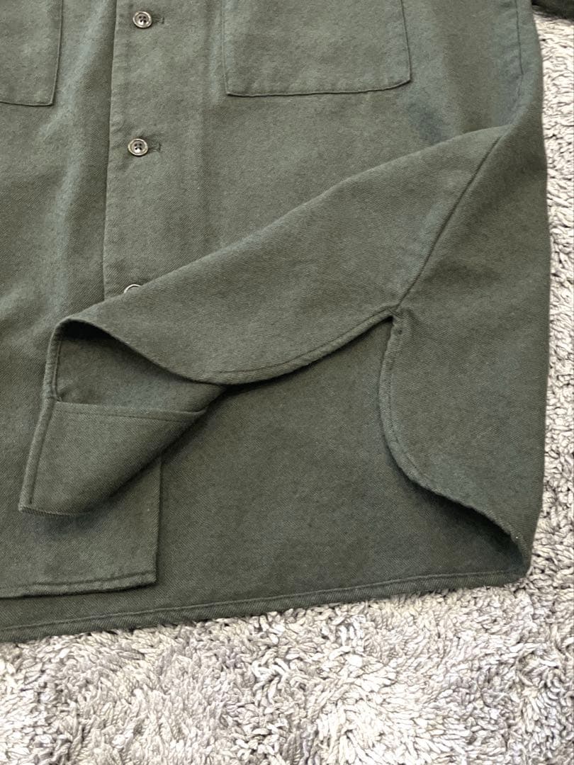 コンフェクト CONFECT コットン　ウール　ハイネック　長袖シャツ　コモリ