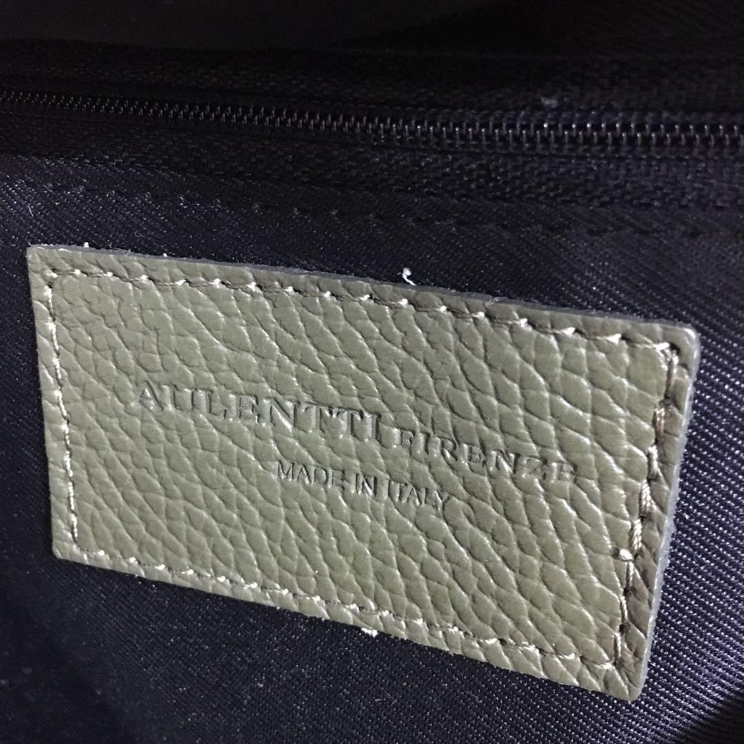 AULENTTI♫ オリーブグリーン ボディバッグ