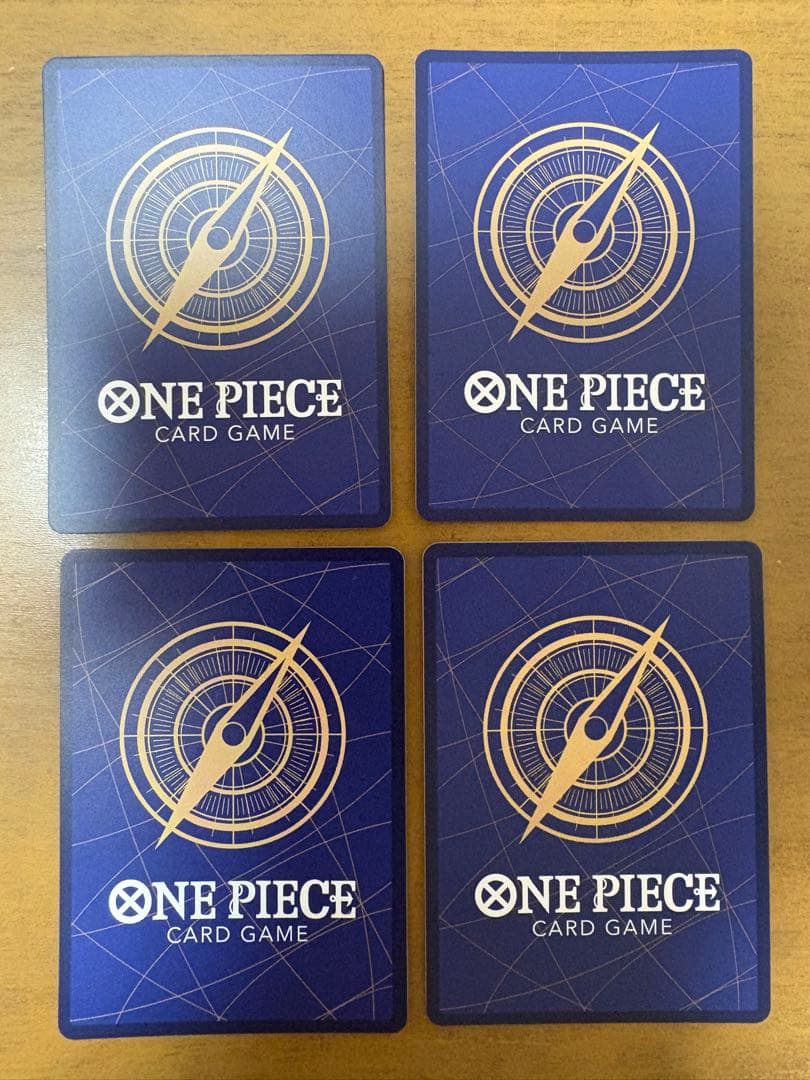 ワンピースカード　イベント　パラレル　４枚セット