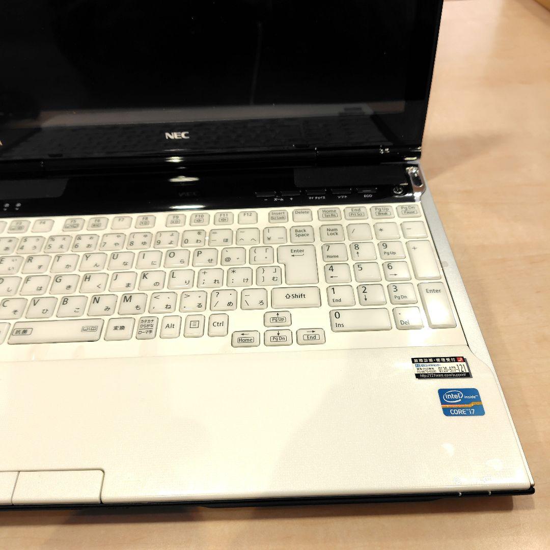 Windowsノート本体 NEC LaVie Core i7 SSD480GB Windows11