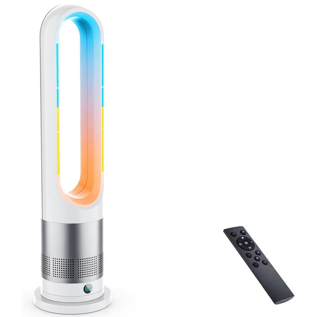 タワーファン 羽なし扇風機 冷暖両用