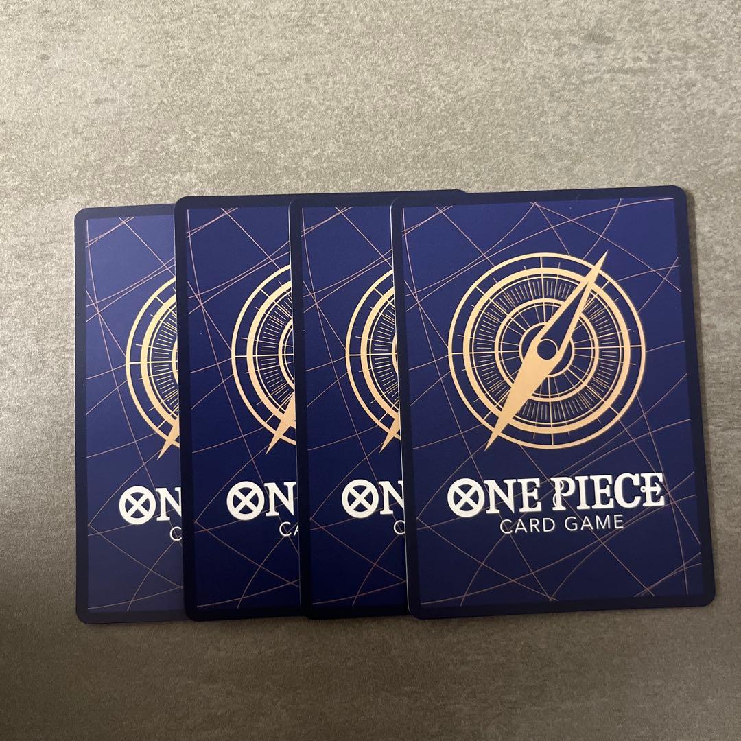 ワンピースカード　トラファルガー・ロー　SEC パラレル　4枚 EB03-062