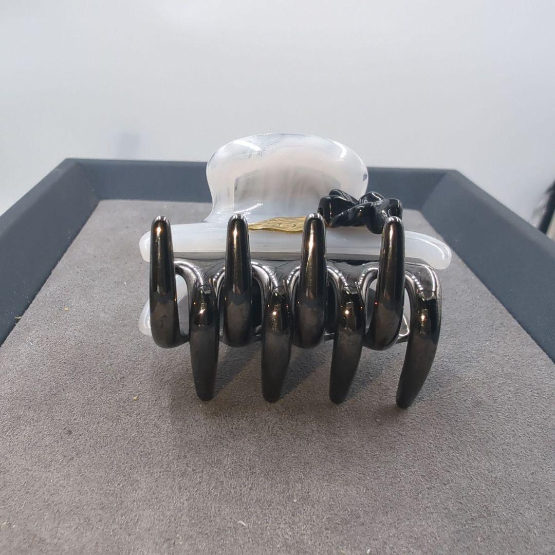 美品 acca アッカ ヘアクリップ ヘアピン ローズ 薔薇 フラワー