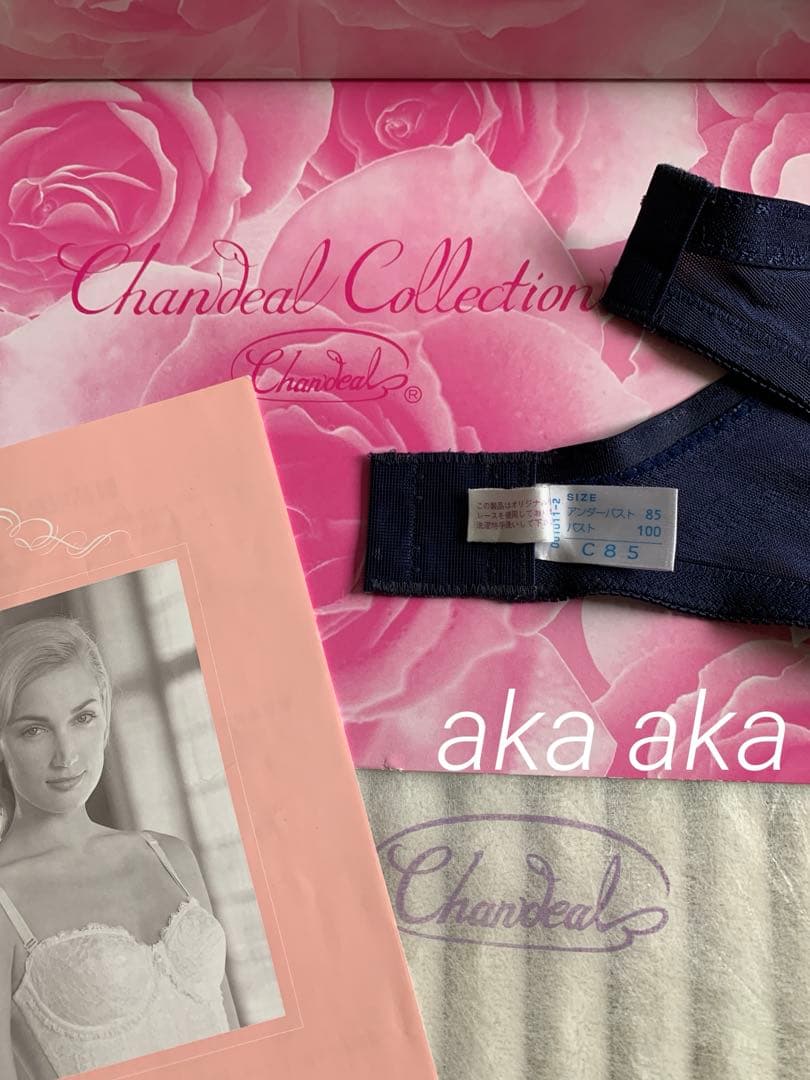シャンデールサファイアブルーC85ブラジャー新品未使用