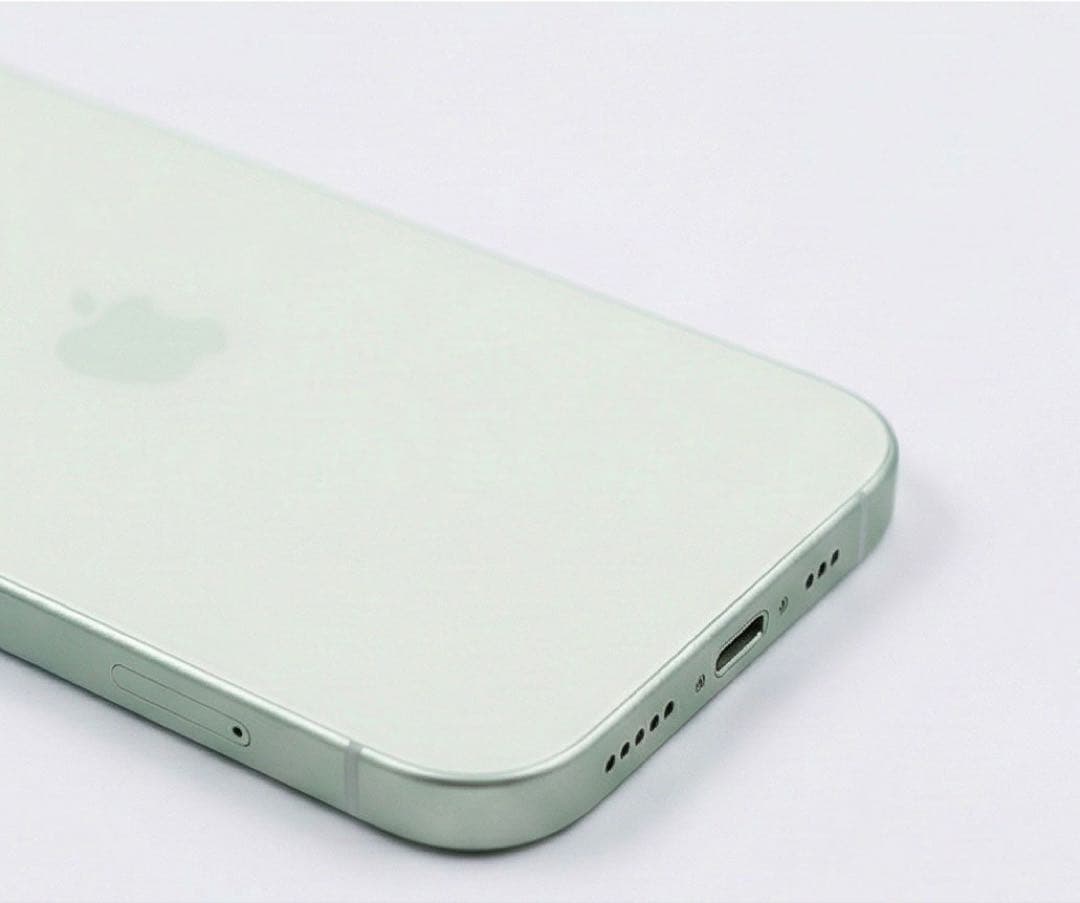 iPhone15 128G グリーン　初期化済み　SIMフリー