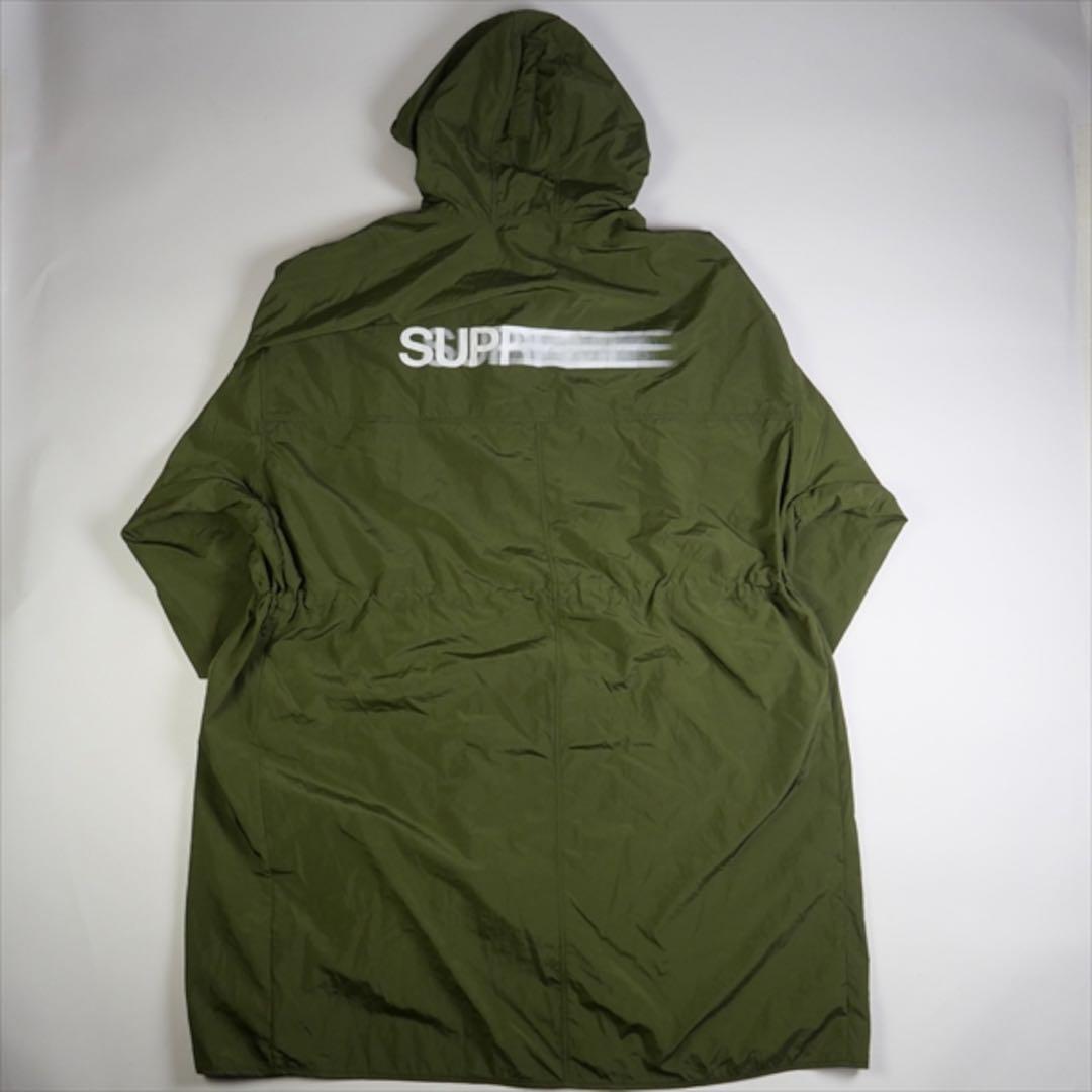 Supreme 23SS モーション ロゴ ライトウェイト パーカー カーキ