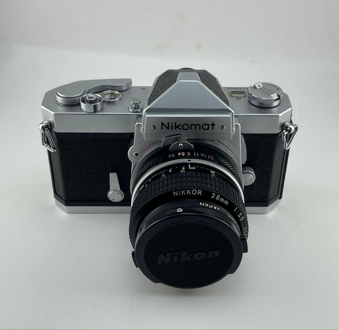 Nikon Nikomat フィルムカメラ Nikkor 28mm f/3.5