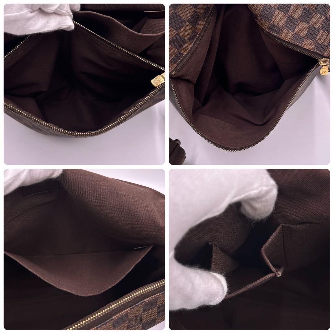 ルイヴィトン ダミエエベヌ ブルックリンMM ショルダーバッグ N51211