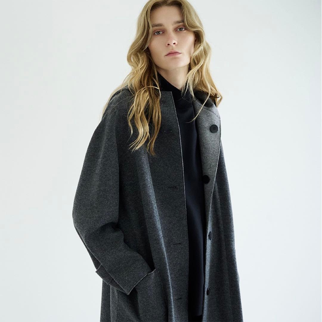 theory luxe 21AW 完売 リバーシブル ダッフルコート 新品